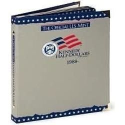 The Official U.S. Mint Kennedy Half Dollars Coin Album: 1988-