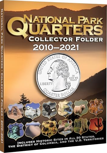 National Park Coin Single Mint Folder 2010-2021
