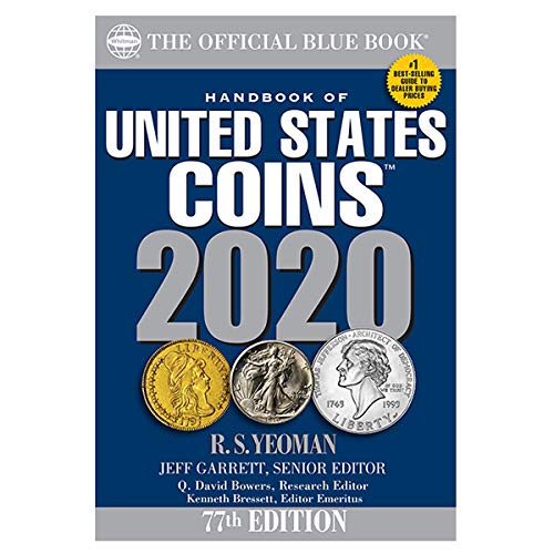 Book Cover A Hand Book of United States Coins 2020 (Handbook of United States Coins (Blue Book))