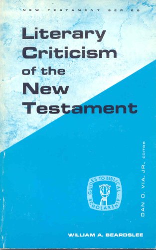 Literary Criticism of the New Testament