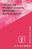 What Is Postmodern Biblical Criticism? (Guides to Biblical Scholarship New Testament)