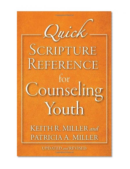 Book Cover Quick Scripture Reference for Counseling Youth