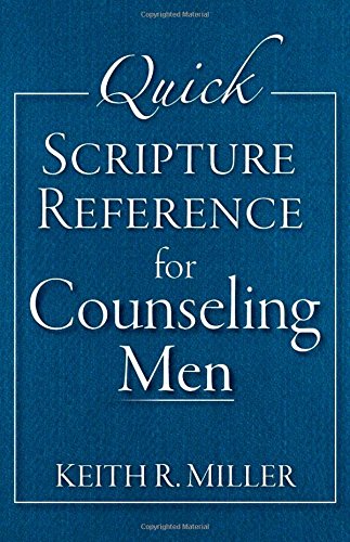 Book Cover Quick Scripture Reference for Counseling Men