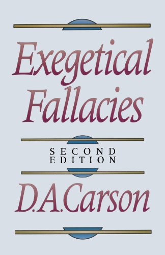 Book Cover Exegetical Fallacies