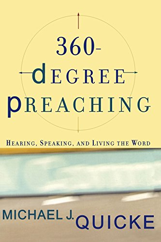 Book Cover 360-Degree Preaching: Hearing, Speaking, and Living the Word