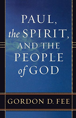 Book Cover Paul, the Spirit, and the People of God