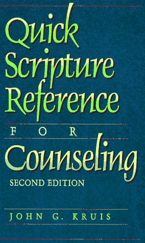 Book Cover Quick Scripture Reference for Counseling
