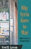 Why Syria Goes to War: Thirty Years of Confrontation (Cornell Studies in Political Economy)