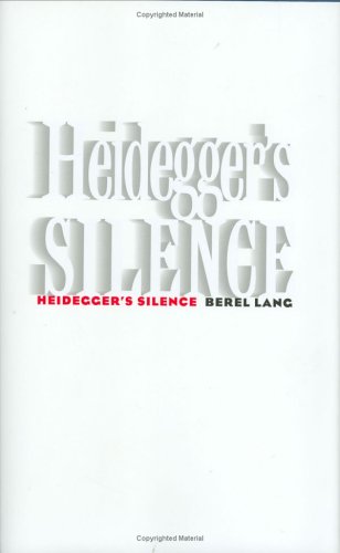 Heidegger's Silence