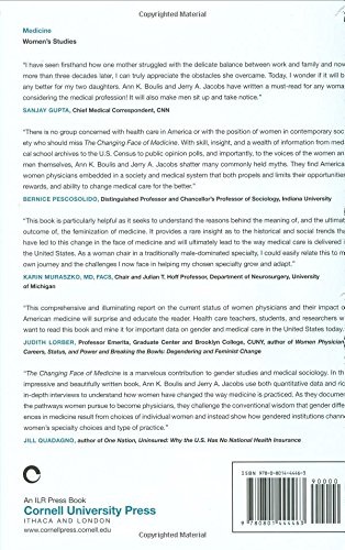 The Changing Face of Medicine: Women Doctors and the Evolution of Health Care in America (The Culture and Politics of Health Care Work)
