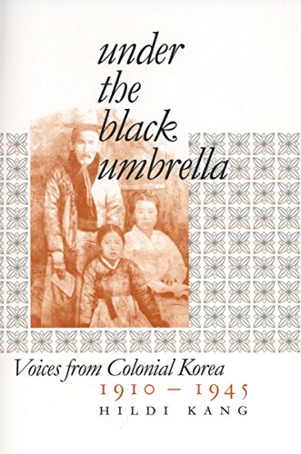 Book Cover Under the Black Umbrella: Voices from Colonial Korea, 1910â€“1945