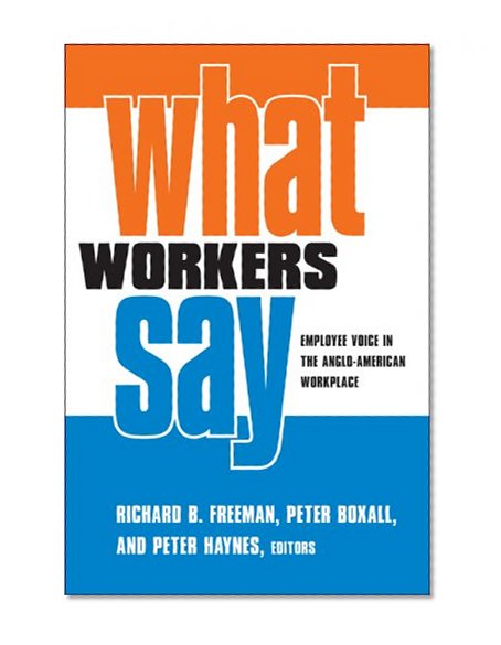 What Workers Say: Employee Voice in the Anglo-American Workplace