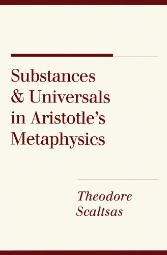 Substances and Universals in Aristotle's "Metaphysics"