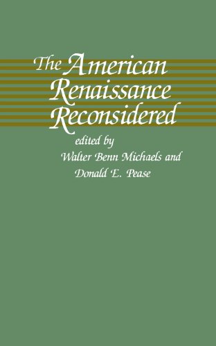 The American Renaissance Reconsidered (Selected Papers from the English Institute)