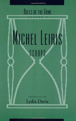 The Rules of the Game: Scraps (Rules of the Game (John Hopkins))