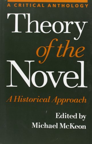 Book Cover Theory of the Novel: A Historical Approach