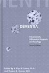 Dementia: Presentations, Differential Diagnosis, and Nosology (The Johns Hopkins Series in Psychiatry and Neuroscience)