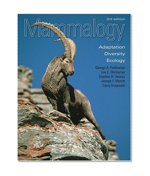 Book Cover Mammalogy: Adaptation, Diversity, Ecology