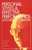 Personal Styles & Effective Performance