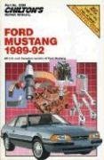 Ford Mustang, 1989-92 (Chilton's Repair Manual)