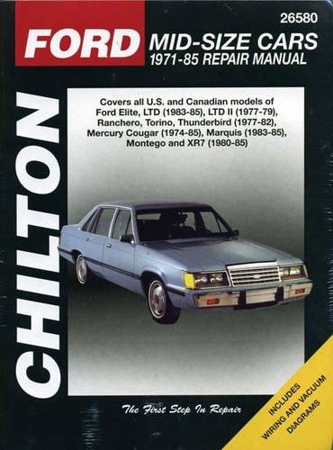 Ford Mid-Size Cars, 1971-85 (Chilton Total Car Care Series Manuals)