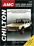 AMC Coupes, Sedans, and Wagons, 1975-88 (Chilton Total Car Care Series Manuals)