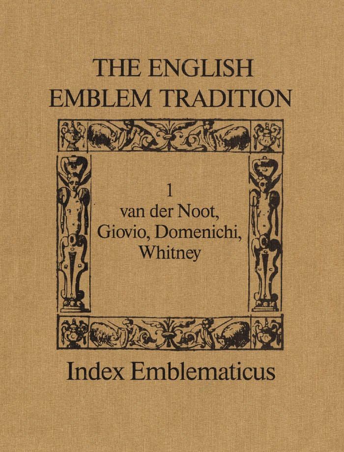 English Emblem Tradition Vol 1 (Index Emblematicus)