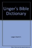 Unger's Bible Dictionary