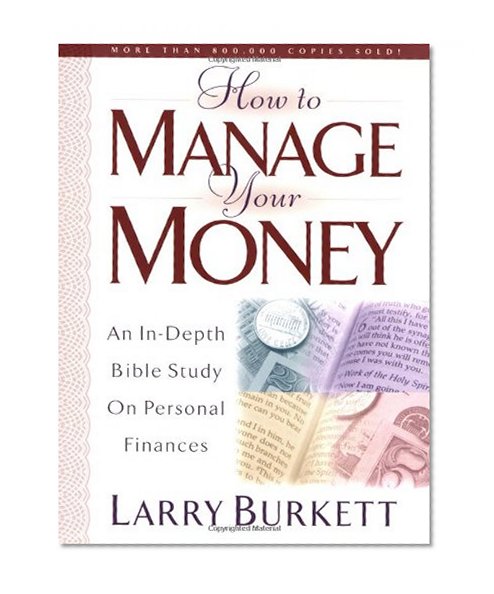 Book Cover How To Manage Your Money: An In-Depth Bible Study on Personal Finances
