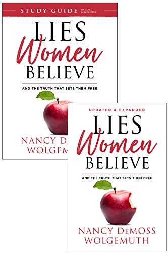 Book Cover Lies Women Believe + Study Guide for Lies Women Believe - 2 book set