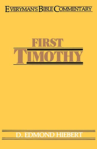 Book Cover First Timothy- Everyman's Bible Commentary (Everyman's Bible Commentaries)