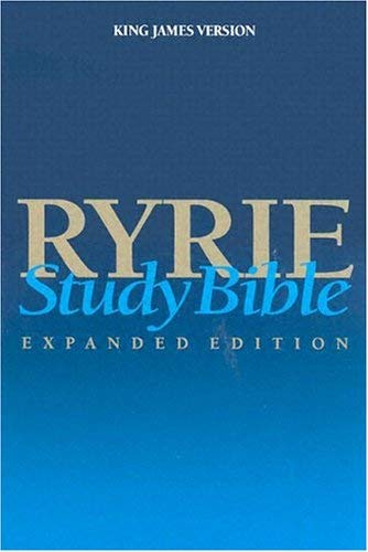 Ryrie Study Bible KJV Hardback- Red Letter Indexed