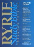 Ryrie Study Bible KJV Bonded Leather Blue- Red Letter Indexed (Ryrie Study Bibles)