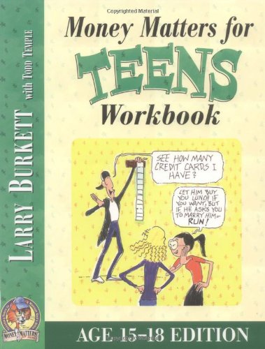 Book Cover Money Matters Workbook for Teens (ages 15-18)