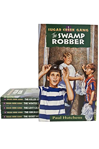 Book Cover Sugar Creek Gang Books 1-6 Set (The Swamp Robber/The Killer Bear/The Winter Rescue/The Lost Campers/The Chicago Adventure/The Secret Hideout)