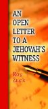 Open Letter to a Jehovah's Witness-package of 10 pamphlets