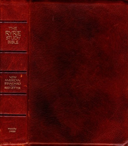 The Ryrie Study Bible New American Standard Red Letter