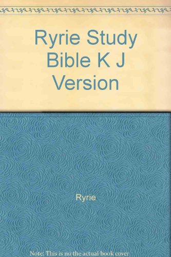 Ryrie Study Bible K J Version