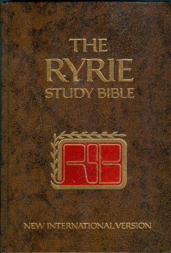 The Ryrie Study Bible: New International Version - Red Letter Edition