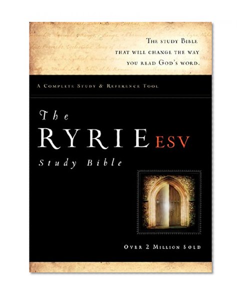 The Ryrie ESV Study Bible Genuine Leather Burgundy Red Letter (Ryrie Study Bible ESV Version)