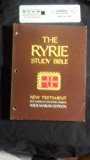 The Ryrie Study Bible New Testament New American Standard Version Wide Margin Edition