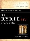 The Ryrie ESV Study Bible Genuine Leather Black Red Letter (Ryrie Study Bible ESV Version)