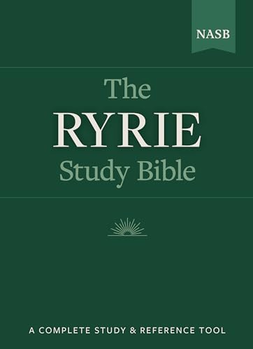 The Ryrie NAS Study Bible Genuine Leather Burgundy Red Letter Indexed (Ryrie Study Bibles 2012)