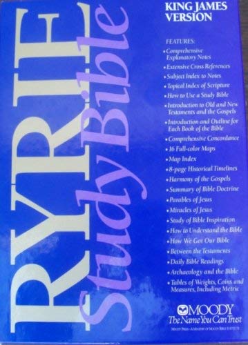 Ryrie Study Bible, King James Version