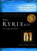 The Ryrie KJV Study Bible Bonded Leather Black Red Letter (King James Version)