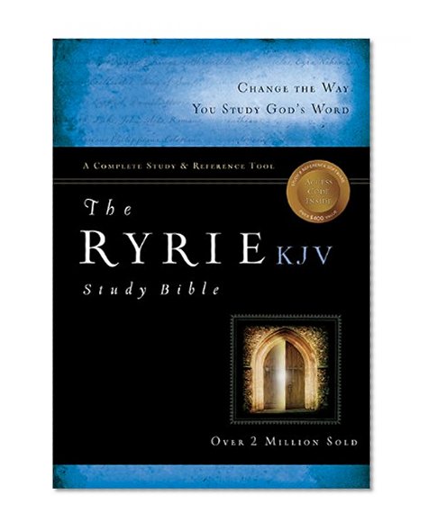 The Ryrie KJV Study Bible Genuine Leather Burgundy Red Letter (Ryrie Study Bibles 2012)