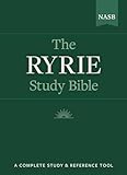 The Ryrie NAS Study Bible Genuine Leather Burgundy Red Letter Indexed