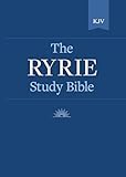 The Ryrie KJV Study Bible Genuine Leather Black Red Letter Indexed