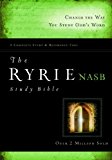 The Ryrie NAS Study Bible Hardback Red Letter (Ryrie Study Bibles 2008)