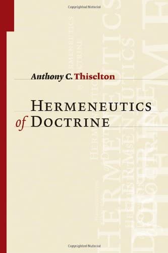 Hermeneutics of Doctrine